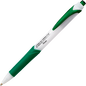 GlideWrite Ballpoint Pen with TechnIFlo Ink, (1.0mm) Bold Point, Green Ink