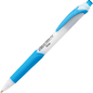 GlideWrite Ballpoint Pen with TechnIFlo Ink, (1.0mm) Bold Point, Sky Blue Ink