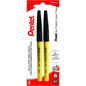 Permanent Fabric Marker (2.0mm), Black Ink, 2PC Pack