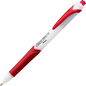 GlideWrite Ballpoint Pen with TechnIFlo Ink, (1.0mm) Bold Point, Red Ink