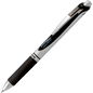 EnerGel Retractable Gel Roller, (0.7mm) Metal Tip, Black Ink