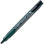 Pentel Arts Wet Erase Chalk Marker, Small Chisel Tip, Black Ink