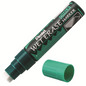 Pentel Arts Wet Erase Chalk Marker, Jumbo Chisel Tip, Green Ink