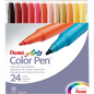 Pentel Arts Colour Pen (2.0mm) 24-Colour Set