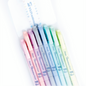 Illumina Flex Liquid Highlighter, Dual Tip - Chisel and Bullet, Pastel Colours 8PC Assorted Pack