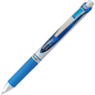 EnerGel Retractable Gel Roller, (0.7mm) Metal Tip, Blue Ink