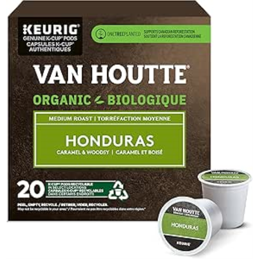 COFFEE-K CUP VAN HOUTTE HONDURAS EXTRA BOLD MEDIUM ROAST 20/BX