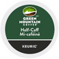 COFFEE-K CUP GREEN MOUNTAIN HALF-CAFF MEDIUM ROAST 24/BX