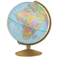 Explorer 12"/30Cm Diameter Blue Ocean Desk Globe With Metal And Semi-Meridian (French)