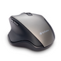 Verbatim Silent Ergo Wrls Blue LED Mouse-Graphite