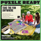 Tilting Puzzle Board with Drawers and Cover Mat - 1500-Piece Puzzle Space