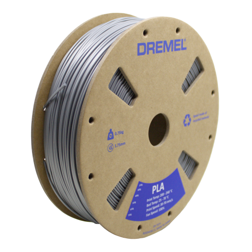 3D PLA Filament Spool, 1.75mm Diameter, 0.75kg - Replaces PLA-SIL-01