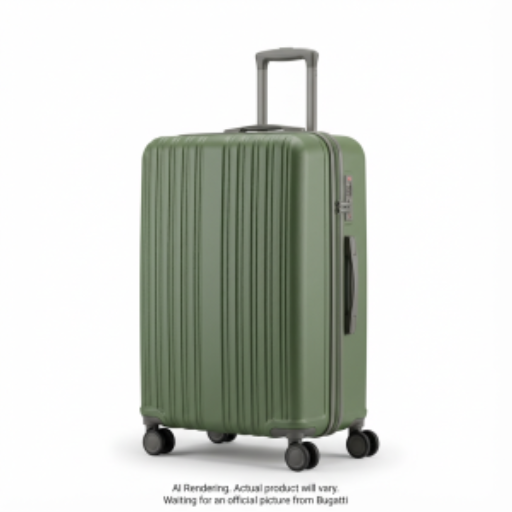 Bugatti Birmingham HLG5228BU-GN Hardside Luggage – 28" Large Spinner Dark Green