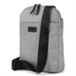 Bugatti Reborn Slim CBY2235BU Crossbody Bag – Sustainable 100% Recycled RPET Grey