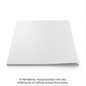 6575 TRUEBLOCK DURABLE I.D. LABELS, 8 1/2" X 11", PERMANENT,