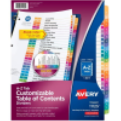 Avery 11125 Dividers