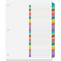 11844 READY INDEX ARCHED TABS LASER/INKJET CONTEMPORARY, A-Z