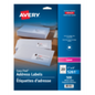 5261 WHITE, EASY PEEL, 4" X 1", PERMANENT,  25 SHEETS/ENV.,