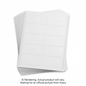 Avery Laser Waterproof Labels, 2" x 4", Permanent, White, 10 sheets/env, 100 labels/env