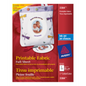 3384 PRINTABLE FABRIC, 8 1/2" X 11", 5 SHEETS/ENV.