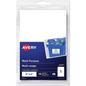 Avery® Multi-Purpose Removable Labels for Laser and Inkjet Printers, 6" x 4"  Removable Matte White Paper / White / Removable