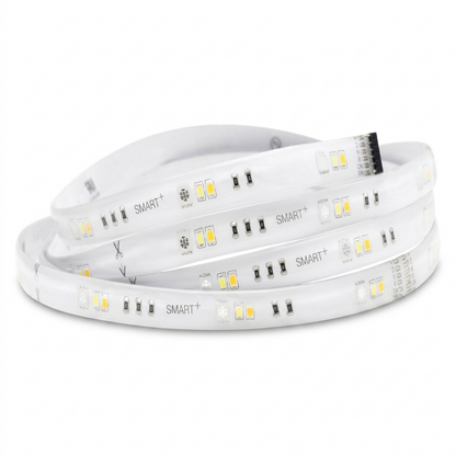 A high-resolution, centered flat lay and coil view of the LEDVANCE SMART+ WiFi Flex LED, accurately lit.