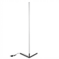 A high-resolution product shot of the LEDVANCE SMART+ WiFi Corner Lamp standing on its black base, brightly lit against a pure white background.