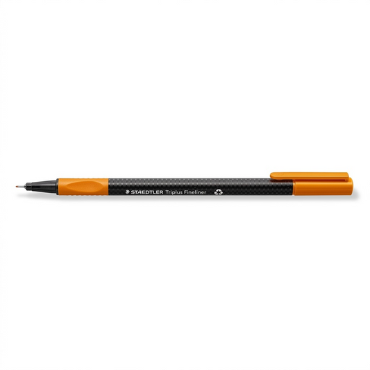 STAEDTLER STAEDTLER 1.250.5 Fineliner Pen --- Orange (Pack of 1) - Pure eCommerce Hero Shot