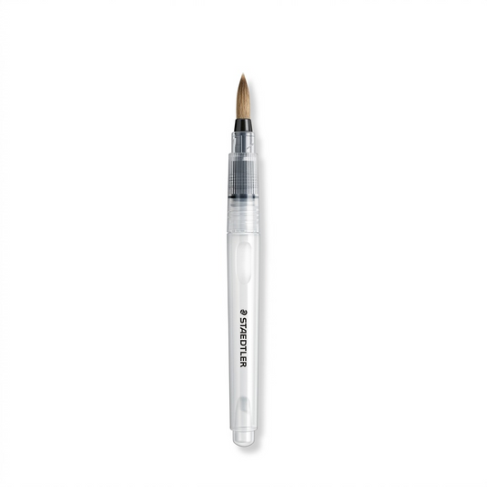 STAEDTLER Water fillable brush, one piece blister pack, professional high-resolution product shot.
