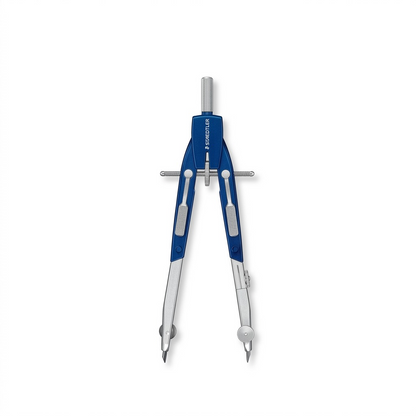 High-resolution hero shot of the STAEDTLER Mars 552 Comfort Compass on a seamless white background.