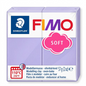 High-resolution hero shot of STAEDTLER Fimo Soft Lilac 57g modeling clay.