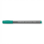 A high-resolution, centered view of the single Staedtler Pigment Arts pen in grey and teal green, against a clean white background. It clearly displays the grey barrel with the white Staedtler logo and the teal cap. Clean ecommerce styling.
