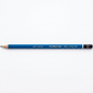 A high-resolution, centered view of the STAEDTLER Mars Lumograph 4H pencil on a crisp white background.