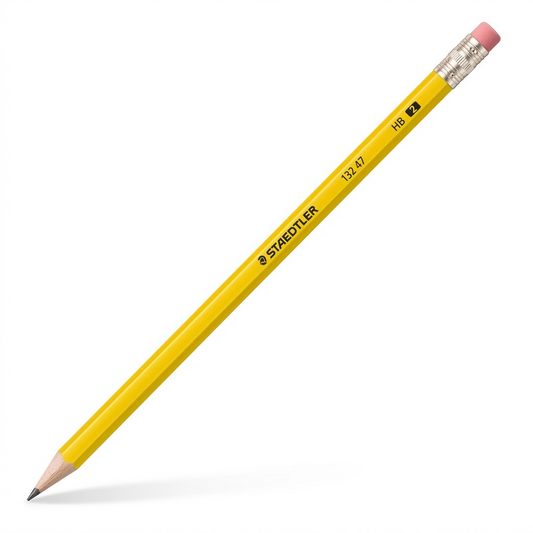 A premium high-resolution ecommerce hero shot of the STAEDTLER 13247C144A pencil on white.