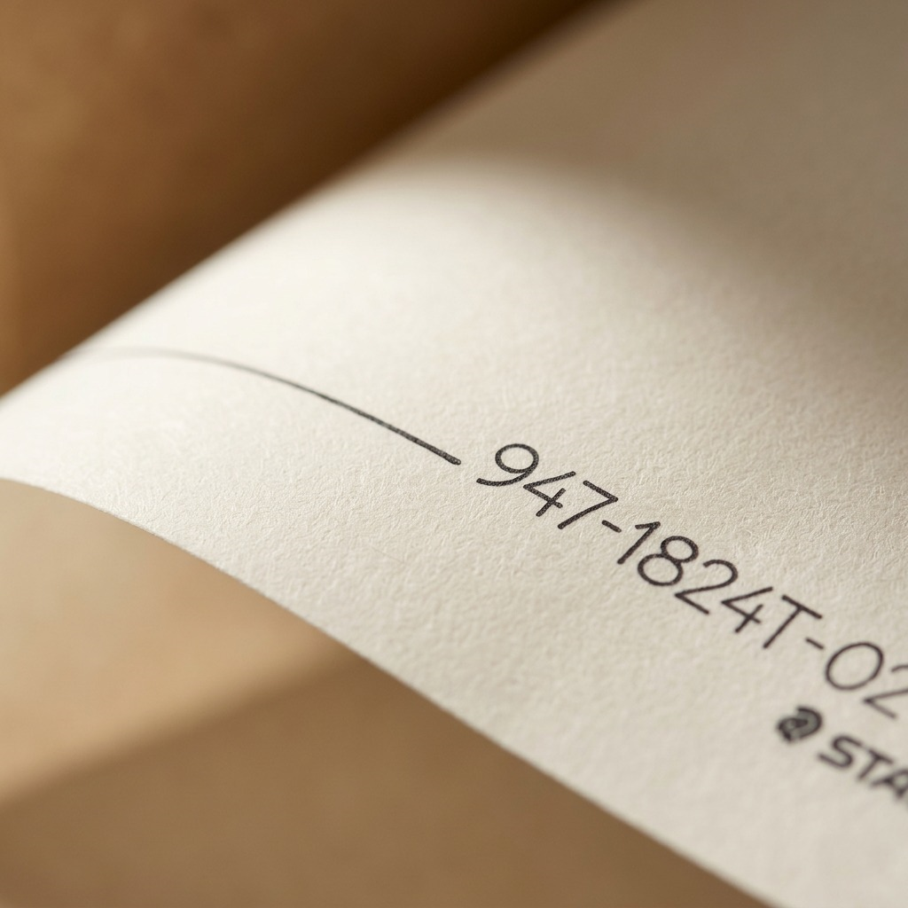 A macro-close-up photo showing the textured, 100% rag vellum paper of a Staedtler title block.
