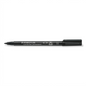 A high-resolution product shot of the black STAEDTLER Lumocolor permanent marker.