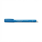 Blue STAEDTLER Lumocolor correctable marker hero shot on white background.