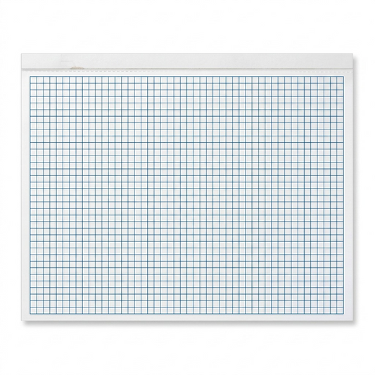 STAEDTLER Paper Bond 4x4 Grid Pad, 17x22 Inch, 50 Sheets - Premium Hero Shot of MPN: 937-1722P402