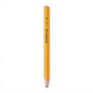 A crisp, canonical pencil: yellow, unsharpened, triangular, clearly displaying the STAEDTLER logo.