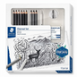 STAEDTLER Mixed Charcoal Set on a clean white background.