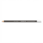 A high-resolution, centered view of a white STAEDTLER Lumocolor permanent glasochrom dry marker pencil.