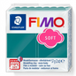 Pure high-resolution hero shot of STAEDTLER Fimo Soft Ocean Wave 57g modelling clay in its exact packaging on a pure white background, showcasing all canonical manufacturer details.