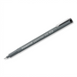 A high-resolution, centered view of the STAEDTLER Pigment Liner 308 0.05 ink pen with cap, on a pure white background.