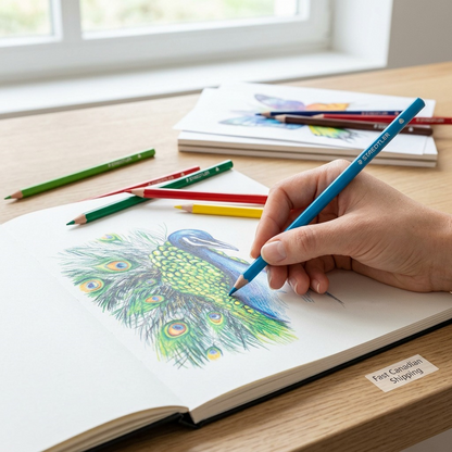 Lifestyle Pencils in use