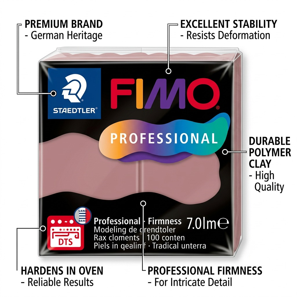 A product feature graphic showing FIMO Professional with callouts detailing operational benefits.