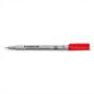 STAEDTLER Lumocolor non-permanent red marker SKU 311-2 hero, pure white back