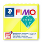 FIMO Effect Neon Yellow block with STAEDTLER logo and effect diamond, high-res hero shot.