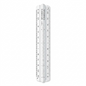 A high-resolution, centered view of the white STAEDTLER 98719-31BK triangular architect's scale ruler.