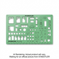 STAEDTLER Template home planning and layout 977-113-02, UPC 031901900151 in a pure high-resolution hero shot on a white background.