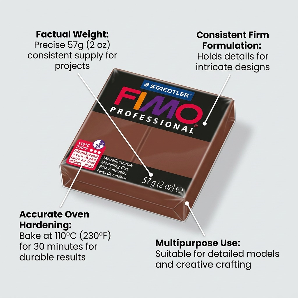 A clean operational feature visual highlighting the precise oven-bake temperature and consistent formulation.